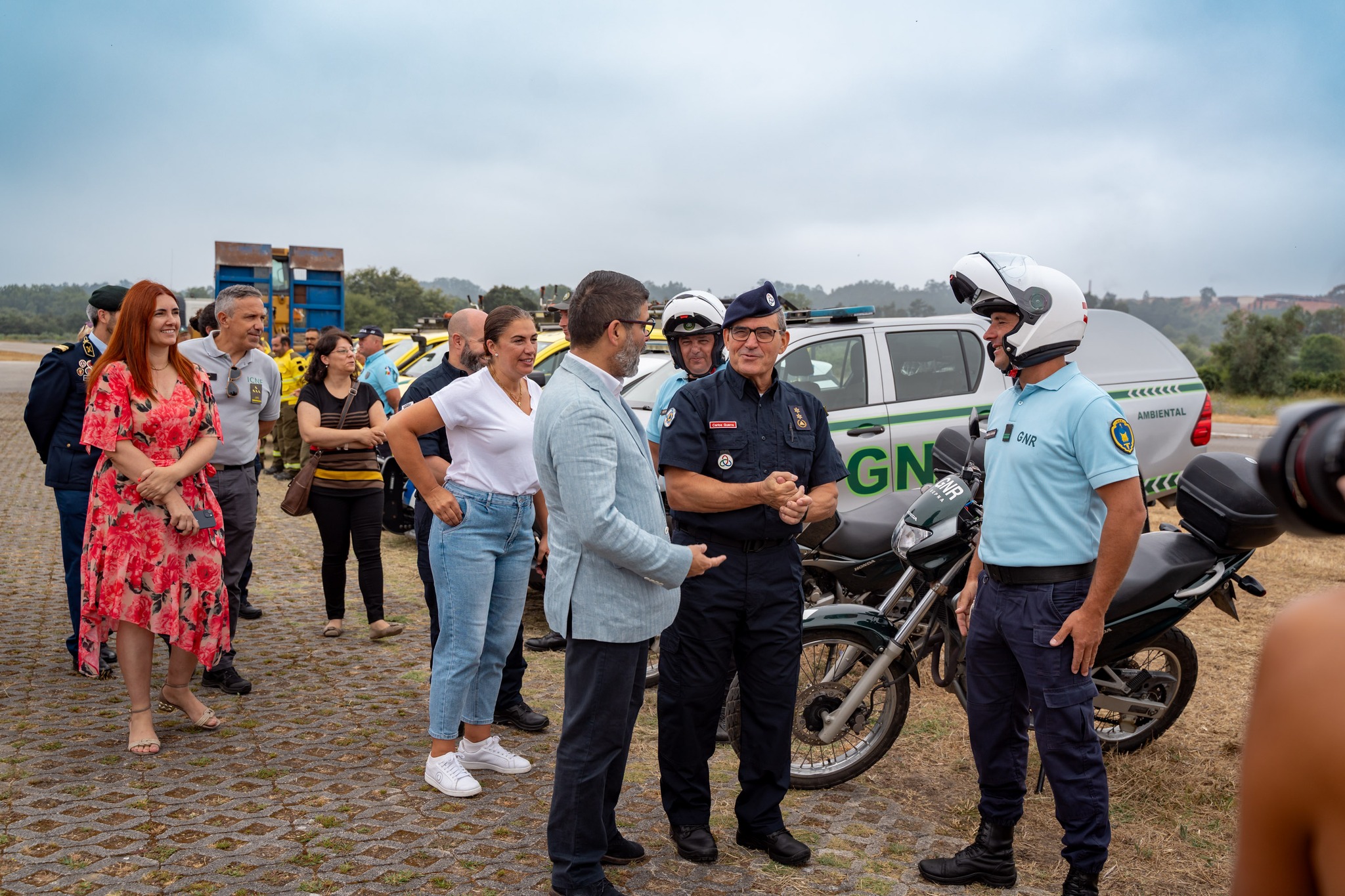 Pedro Pimpão agradece agentes de proteção civil no arranque do dispositivo de combate a incêndios rurais